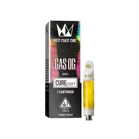 West Coast Cure - West Coast Cure - Cartridge - Distillate - Gas OG - 1g Main Image