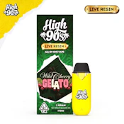 High 90s - Disposable - Live Resin - Wild Cherry Gelato - 1g