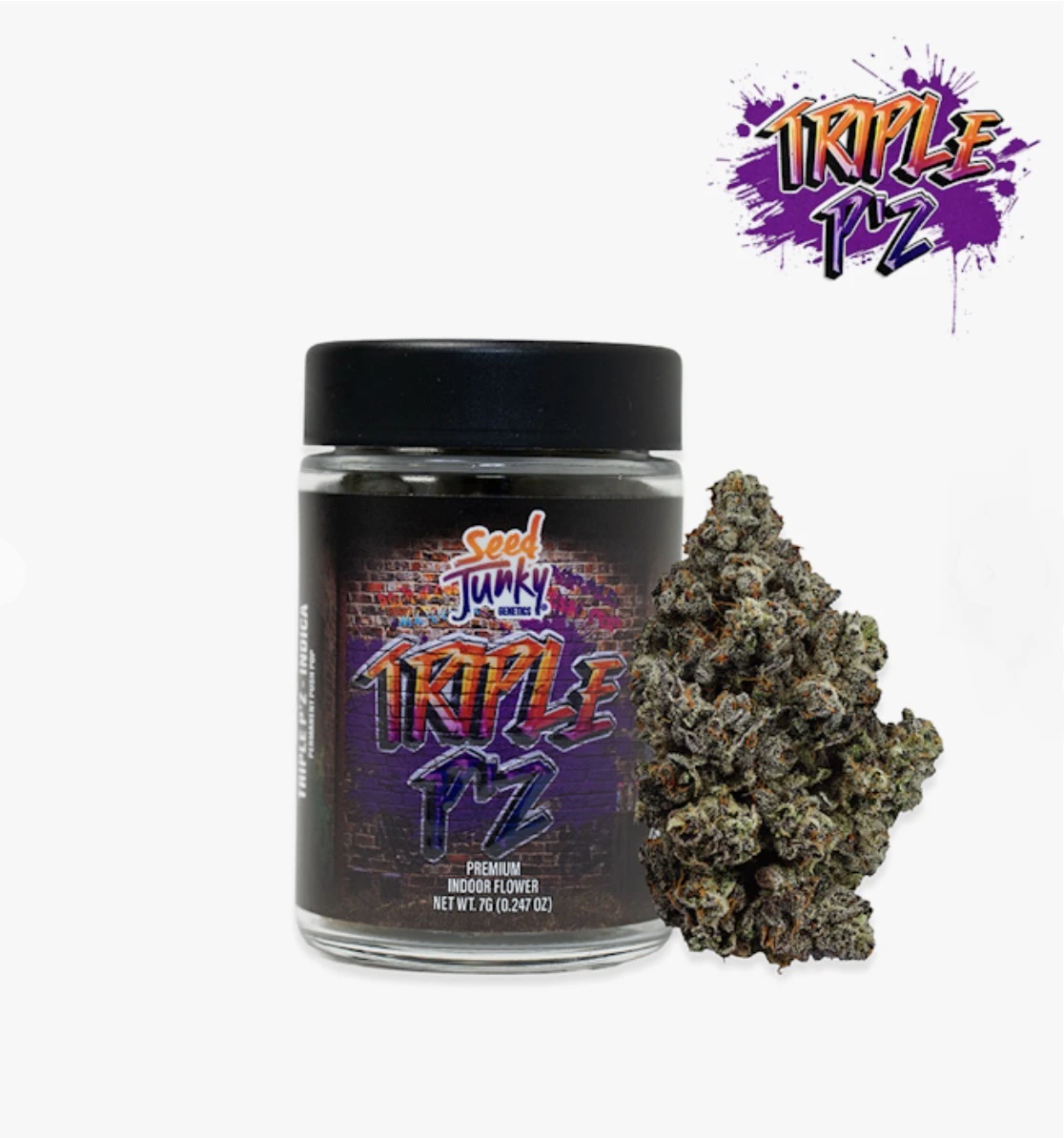 Seed Junky - Seed junky - 7g Bigs -Triple P'Z - Indica Main Image