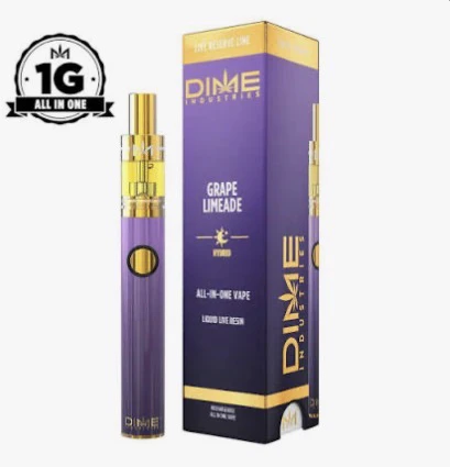 Dime Industries - Dime - Grape Limeade Live Resin AIO 1000MG (H) Main Image
