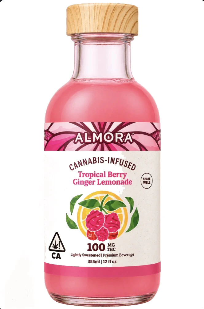 Almora - Almora Live Resin Tropical Berry Ginger Lemonade Lemonade Beverage Main Image