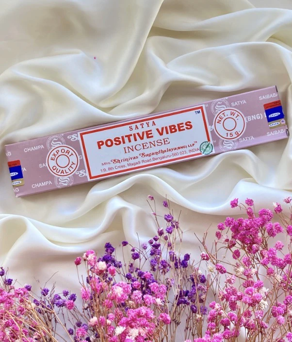 NO BRAND - SATYA INCENSE - Positive Vibes 12pk Main Image