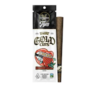 Claybourne Co. - 1.5G Flyers Infused Gold Cuts Blunt Strawberry C.R.E.A.M. (S)