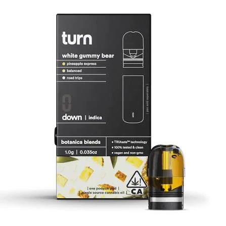 turn - Turn - Pod - White Gummy Bear - 1G Main Image