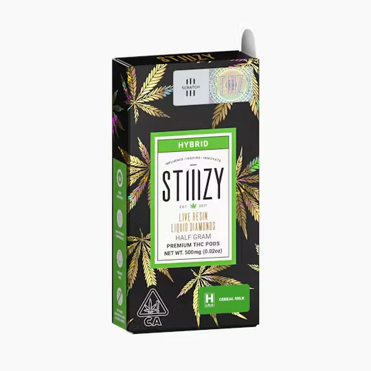 STIIIZY - Stiiizy - Cartridge - Liquid Diamonds - Cereal Milk - 0.5G Main Image