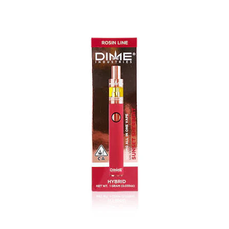 DIME - Dime - Disposable - Live Rosin - Sunset Sherbert - 600MG Main Image
