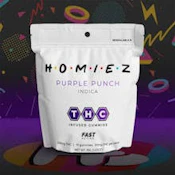 Homiez | Purple Punch | THC Gummies | 200mg