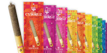 HY-R | CYBORGZ | Orange Pineapple | Electronic Infused Preroll | 1.27g