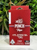 Punch Edibles - Platinum OG - 510 Cart - 1G