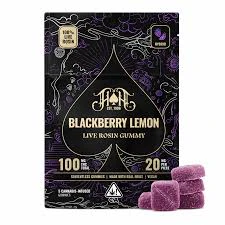 Heavy Hitters - Heavy Hitters - Edible - Live Rosin Gummies - Blackberry Lemon - 100mg Main Image