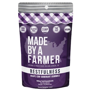 Made By A Farmer - Grape | Restful | CBN Nano Gummy | 500mg (250mg CBN)
