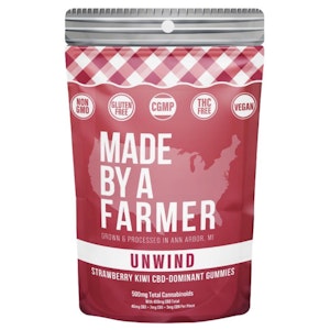 Made By A Farmer - Strawberry Kiwi | Unwind |  CBD Nano Gummy | 500mg