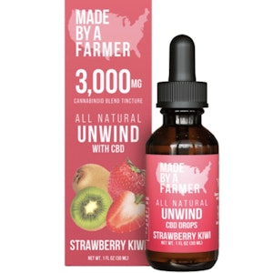 Made By A Farmer - Strawberry Kiwi | Unwind | CBD Tincture | 3000mg