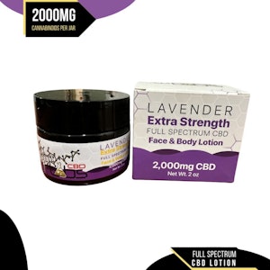 Lit Labs - High Strength Lotion | Lavender | 2000mg