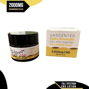 Lit Labs - High Strength Lotion | Unscented | 2000mg