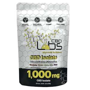 Lit Labs - Mixed Flavor CBD Isolate Gummy | 1000mg