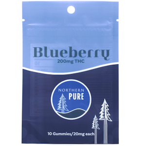Northern Pure - Blueberry Gummies | 200mg