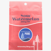 Sour Watermelon Gummies | 200mg