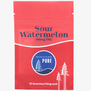 Northern Pure - Sour Watermelon Gummies | 100mg