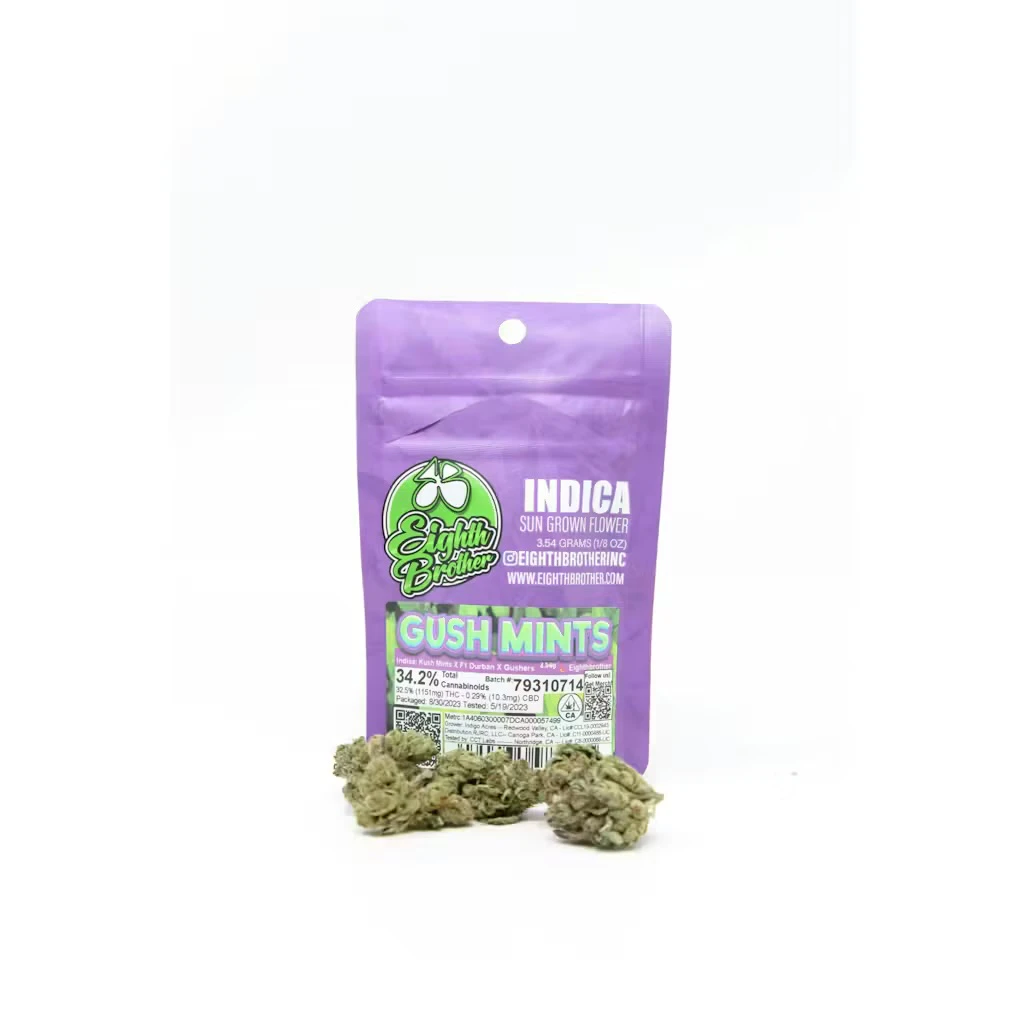 Eighth Brother - Eighth Brother - Flower - Sun Grown - Gush Mints - 3.5g Main Image