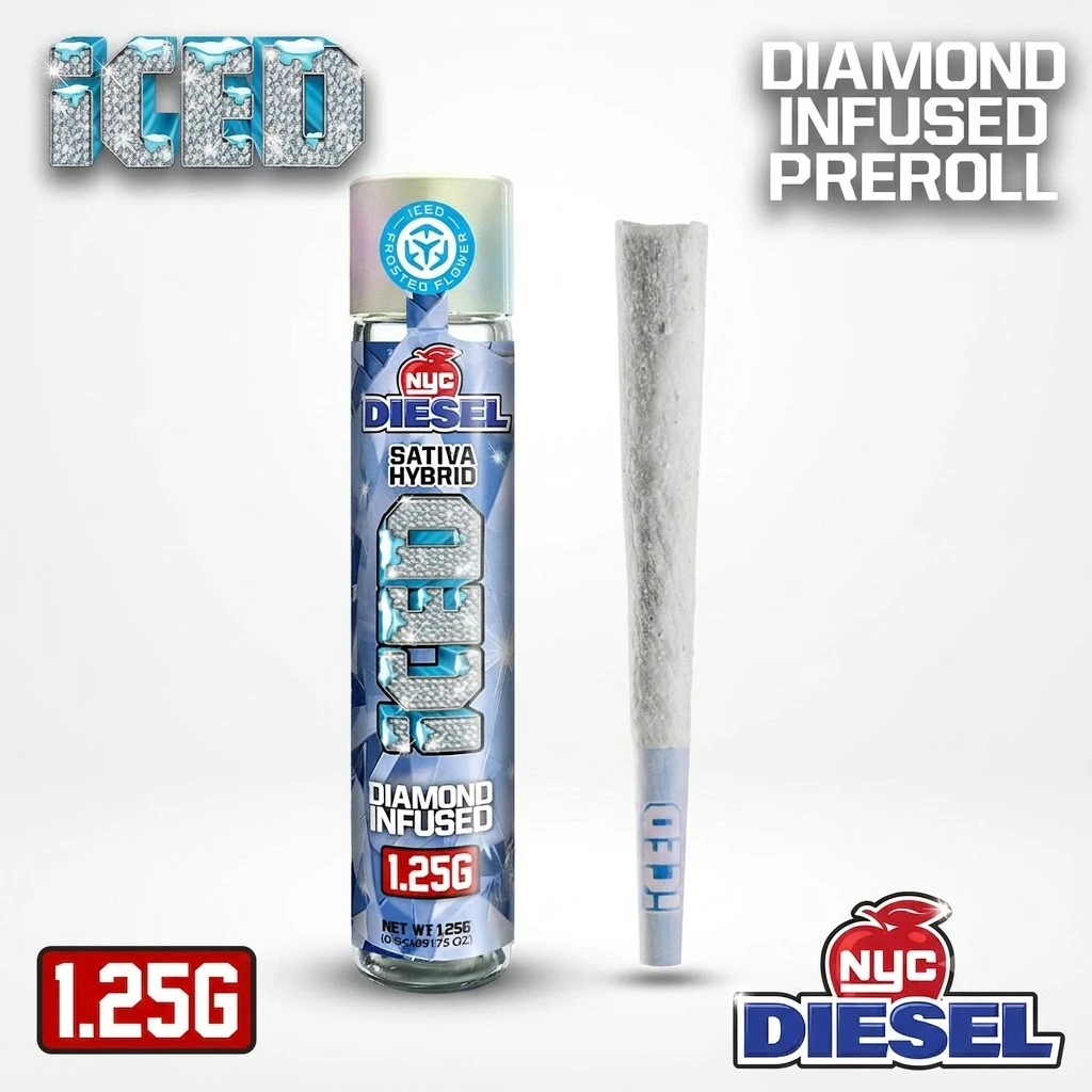 ICED - ICED - Preroll - Infused - NYC Diesel - 1.25g Main Image