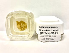 Hu Ki Ku - Miracle Runtz - Live Rosin - 1G