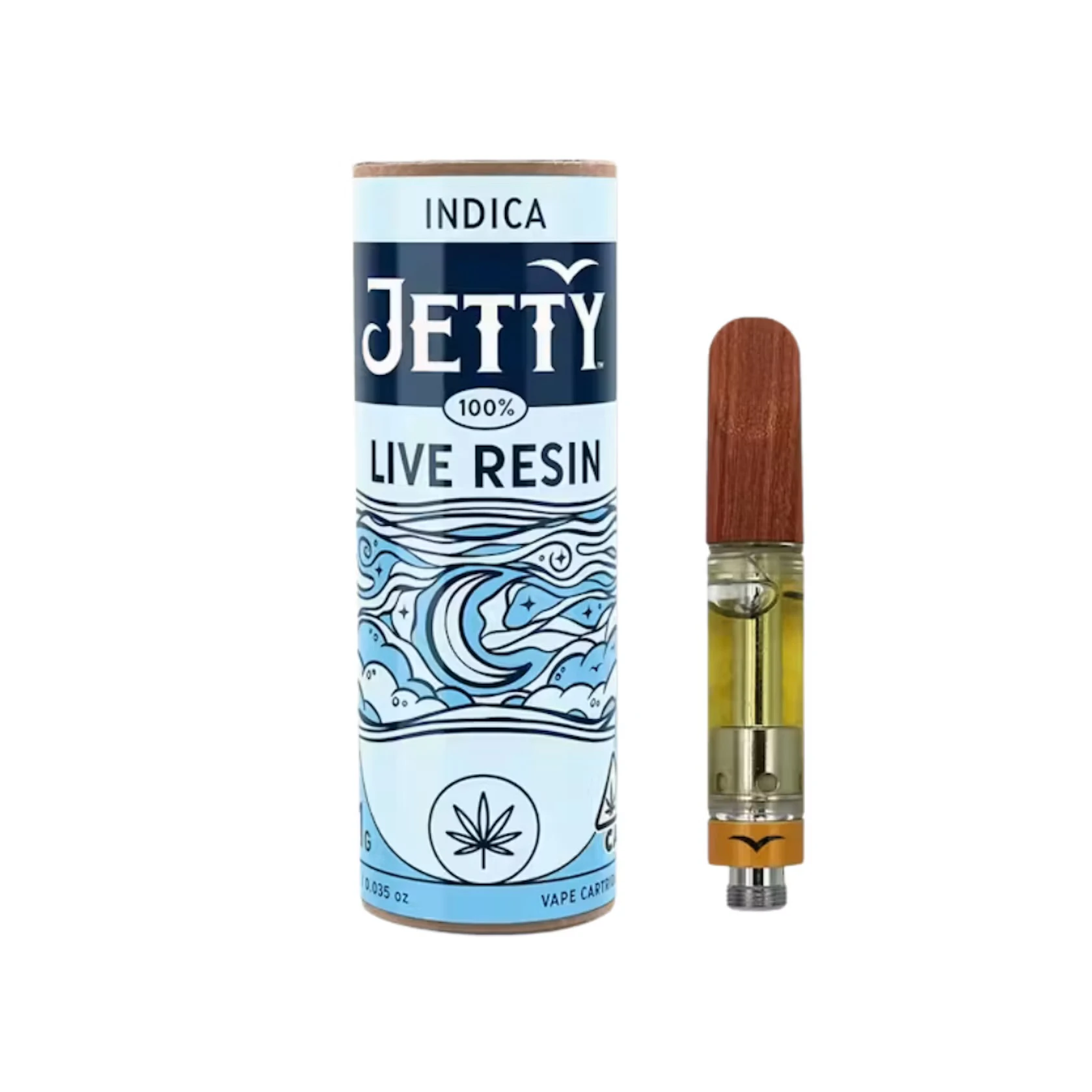Jetty Extracts - Jetty - Cartridge - Live Resin - Atomic Peach - 1g Main Image