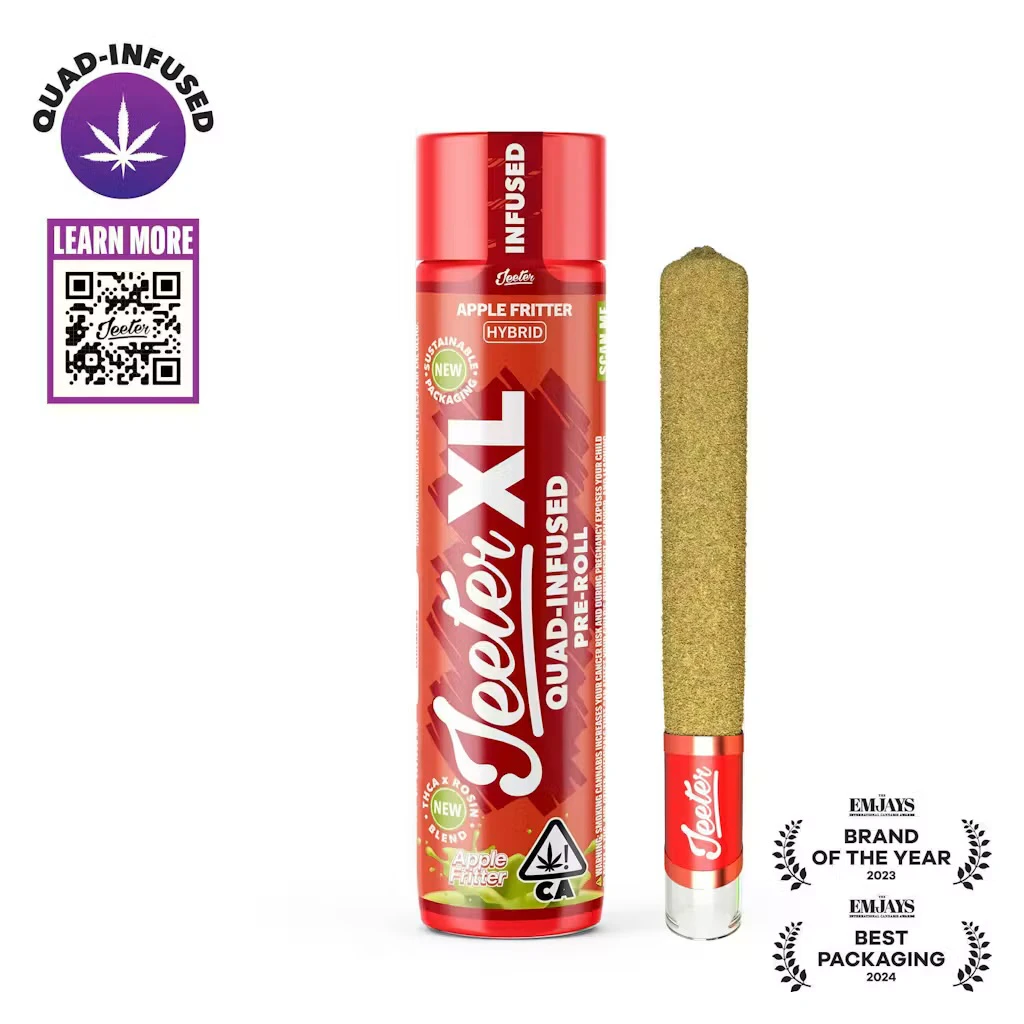 Jeeter - Jeeter - Preroll - Apple Fritter XL Infused - 2g Main Image