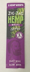 Evergreen Retail - Zig Zag - Hemp Wraps 2pk OG Purp - Accessories