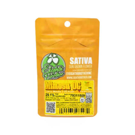 Eighth Brother - Eighth Brother - Flower - Sun Grown - Mimosa OG - 3.5g Main Image