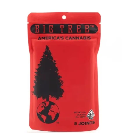 Big Tree - Big Tree - Preroll - Sun Grown - Black Cherry OG 5pk - 5g Main Image