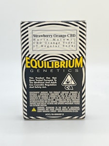 EQUILIBRIUM - SALE Equilibrium Strawberry Orange CBD Seeds 12pk ND (Mendo)