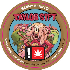 Taylor Sift - Benny Blanco Rosin Concentrate | 2g (73µ-159µ Live Hash Rosin)