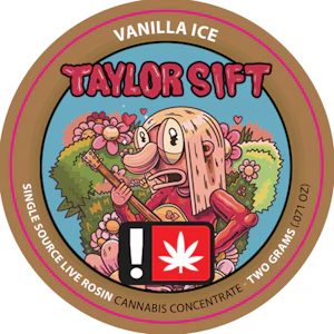 Taylor Sift - Vanilla Ice Rosin Concentrate | 2g (73µ-159µ Live Hash Rosin)