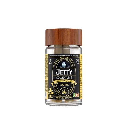 Jetty Extracts - Jetty - Preroll - Live Resin - Double Donny x Garlic Sauce 5pk - 2.5g Main Image