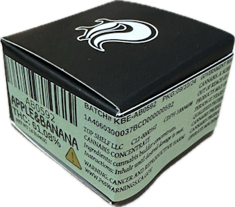 KUSH BOYS - Kush Boys Apple & Bananas Sauce (SH) 1g