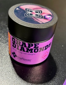 FIRE FLOWER - Fireflower - Grape Diamonds 3.5g Jar