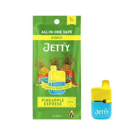 Jetty Extracts - Jetty - Disposable - Distillate - Pineapple Express - 1g Main Image