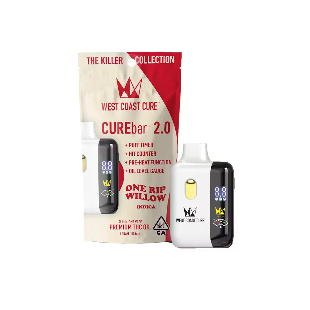 West Coast Cure - West Coast Cure - Disposable - Distillate - One RIP Willow - 1g Main Image