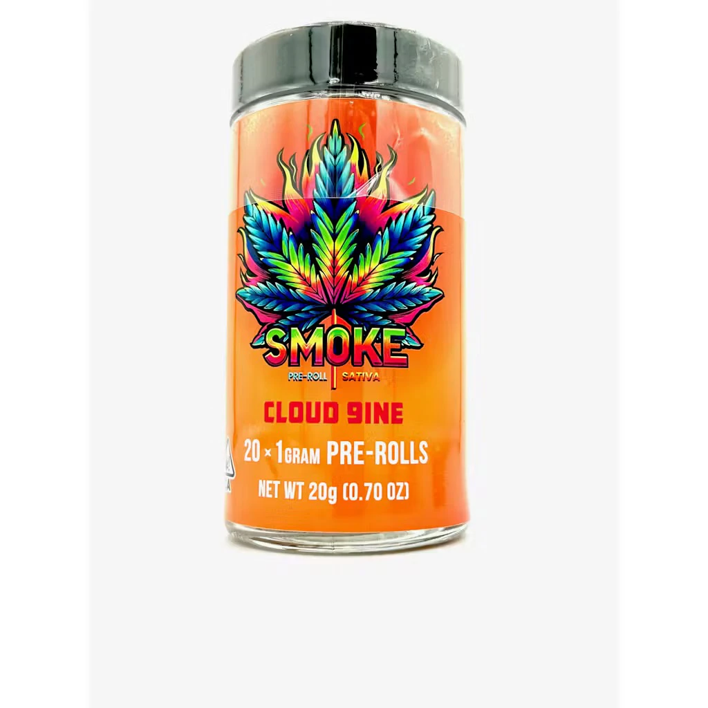 Smoke - Smoke - Preroll - Greenhouse - Cloud 9ine 20 pk - 20g Main Image