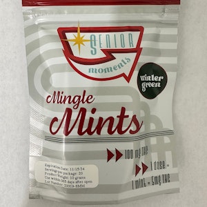 SENIOR MOMENTS - Senior Moments - Mingle Mint - 5mg x 20pk - Edibles
