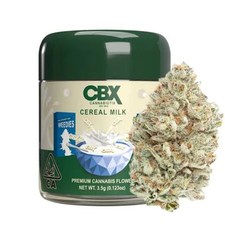 CBX: Cannabiotix - CBX - Flower - Cereal Milk - 3.5g Main Image