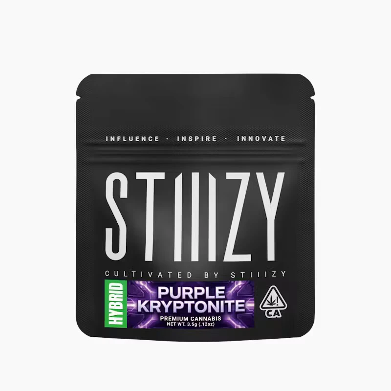 STIIIZY - STIIIZY - Flower - Purple Kryptonite - Black Bag - 3.5g Main Image