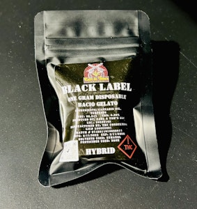 Earl & Tom's Cannabis - Earl and Tom's - Bacio Gelato Disposable 1g