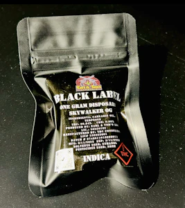 Earl & Tom's Cannabis - Earl and Tom's - Skywalker OG Disposable 1g