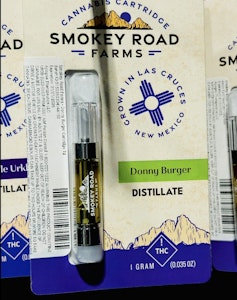 SMOKEY ROAD FARMS - Smokey Road Farms - Donny Burger Cartridge 1g
