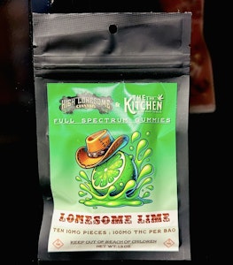 Highlonesome - Highlonesome - Lonesome Limes Gummies 100mg