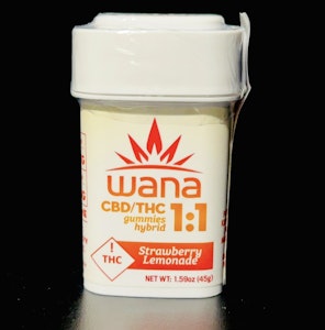 WANA - Wana Classic Strawberry Lemonade (H) 100mg 10pk