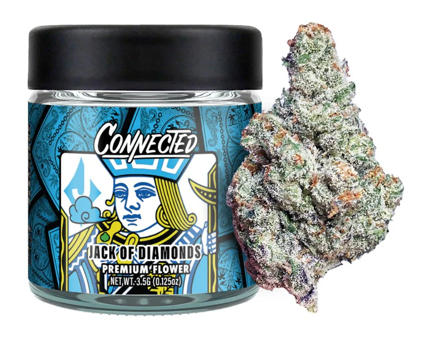 Connected - Connected - Flower - Jack of Diamonds - 3.5g Main Image