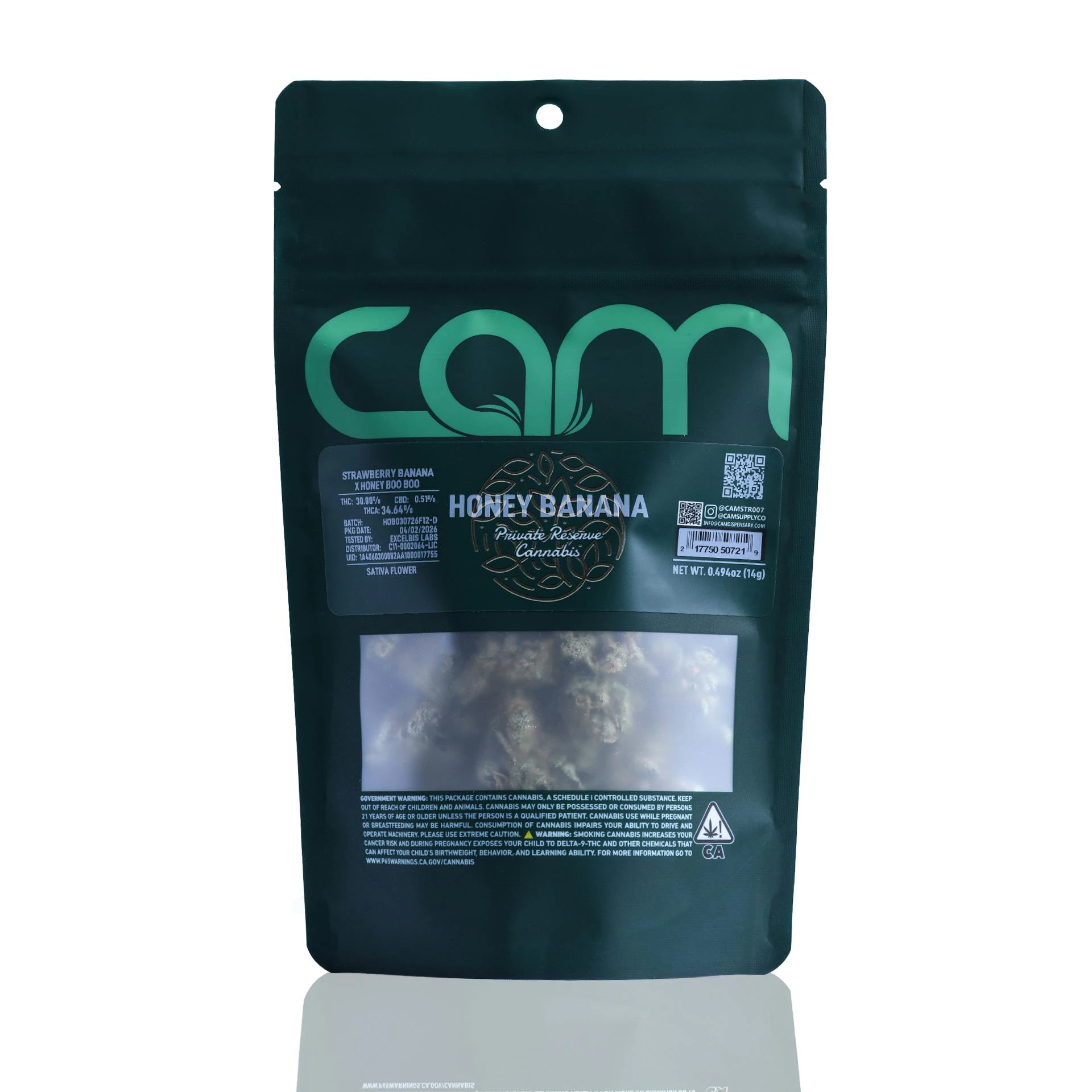CAM - CAM - Flower - Honey Banana - 14g Main Image